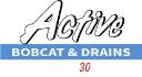 Active Bobcat and Drains logo